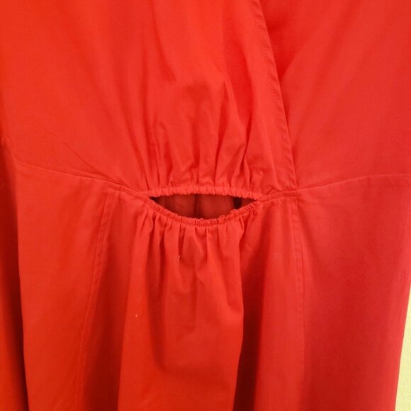 And Now This Pink 100% Cotton Flirty Dress with Puff Sleeves Size 2X NWT - Picture 7 of 10